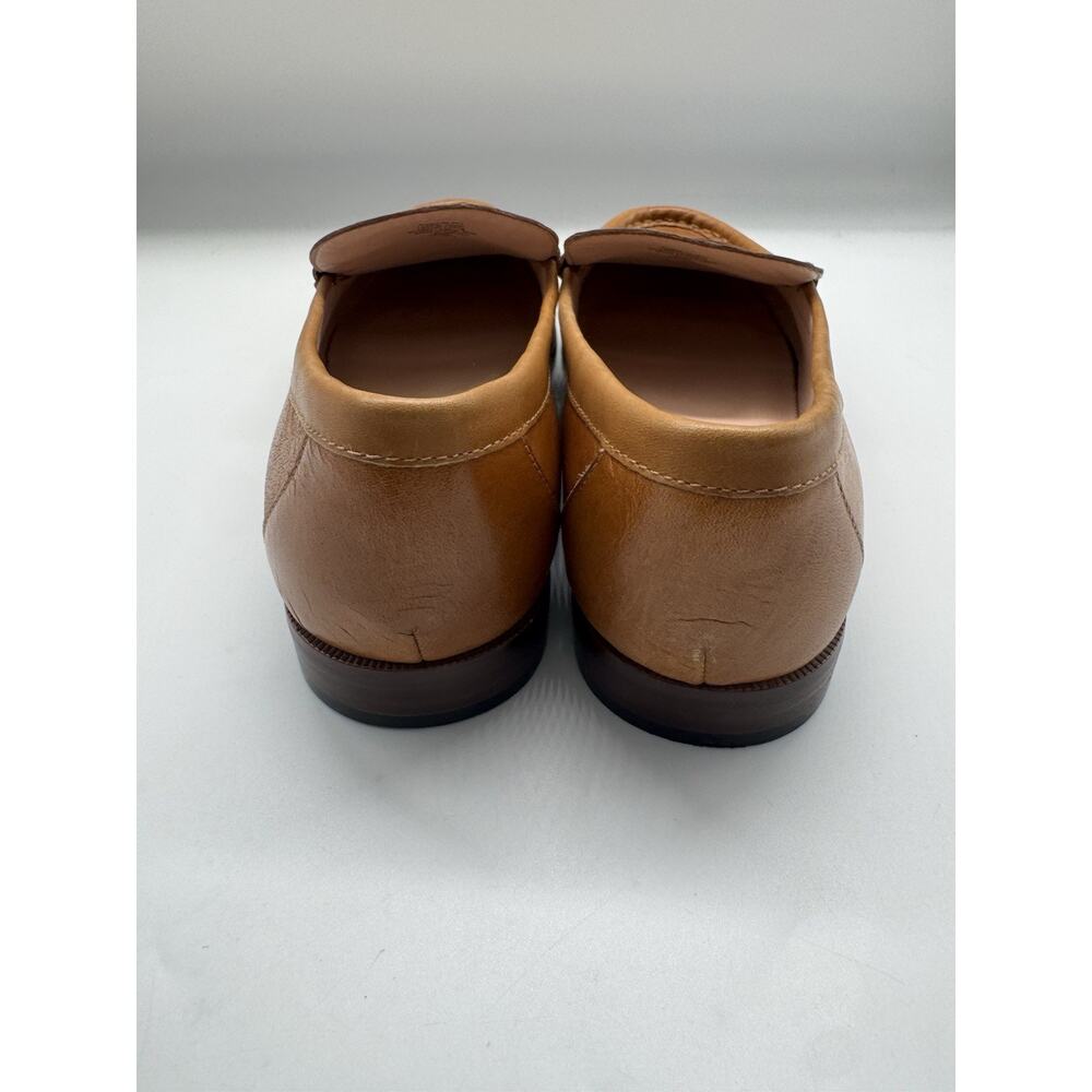 J. Crew Classic Leather Penny Loafers Women’s Size 9.5 Brown - Picture 5 of 9